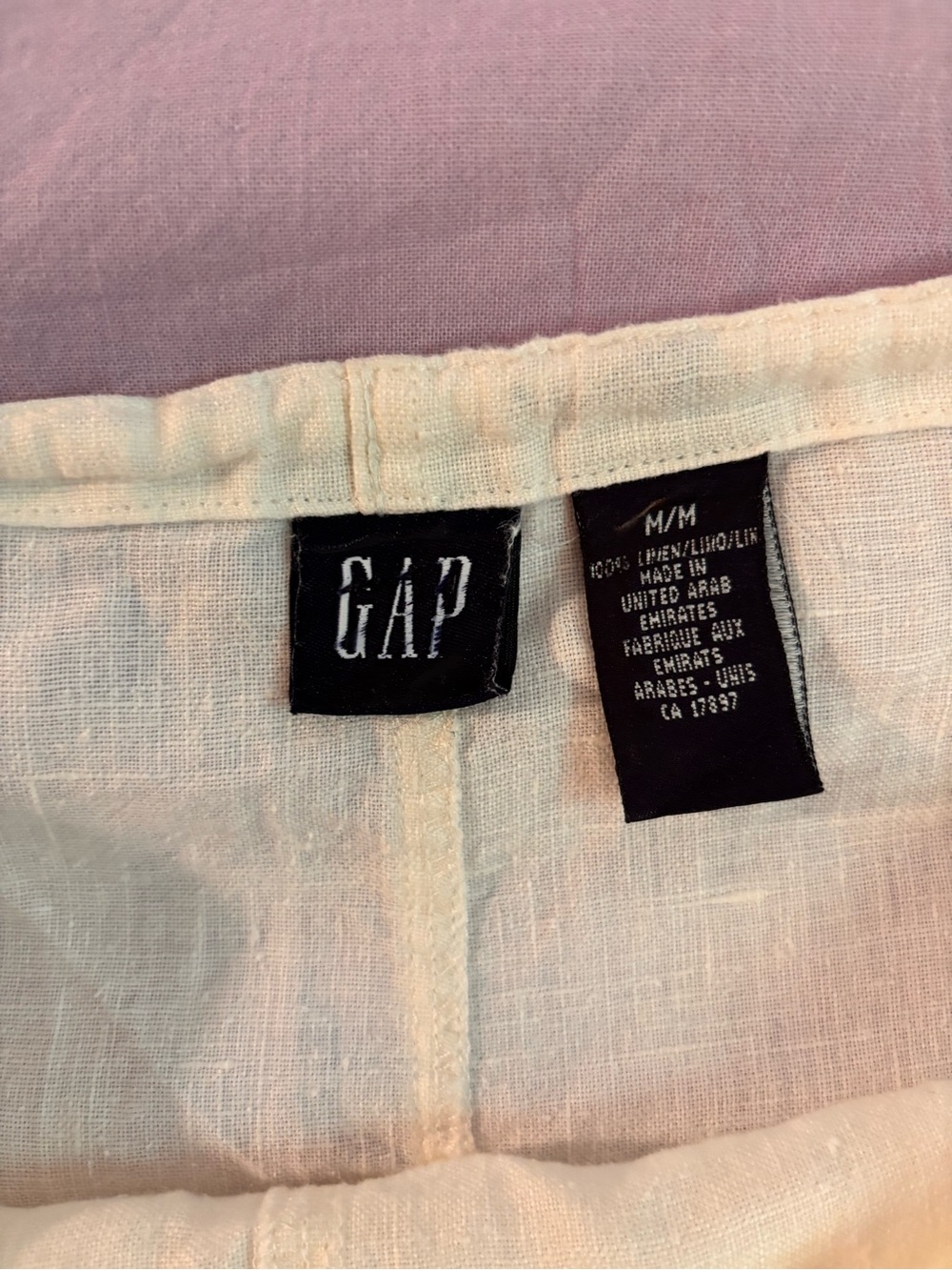 GAP White Linen Maxi Skirt - Picture 5 of 5